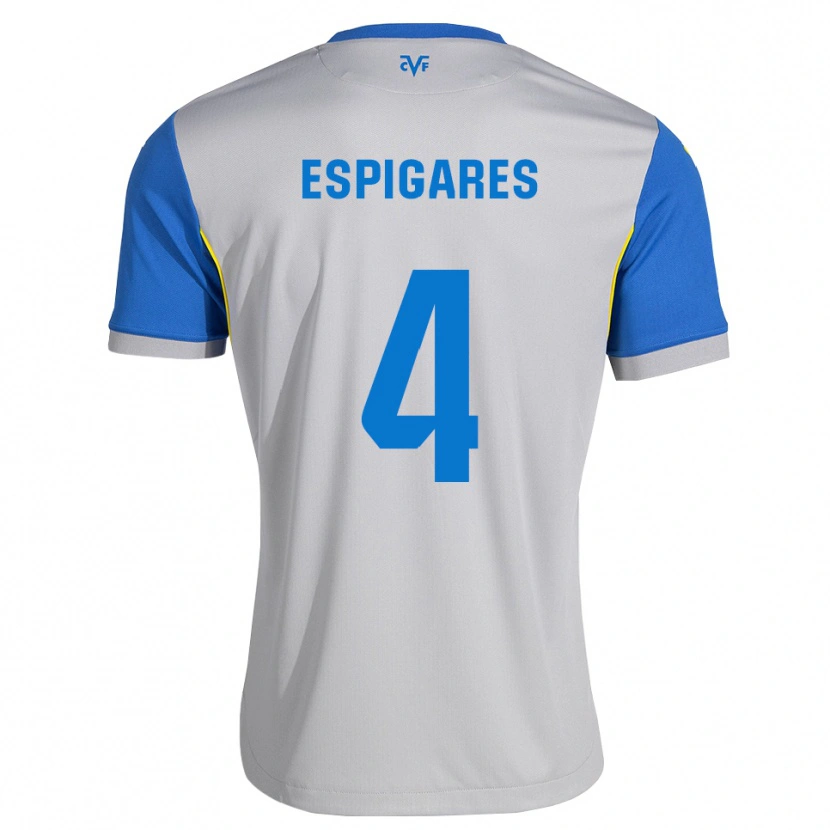 Danxen Herren Antonio Espigares #4 Dodgerblau Grau Auswärtstrikot Trikot 2026/27 T-Shirt Österreich