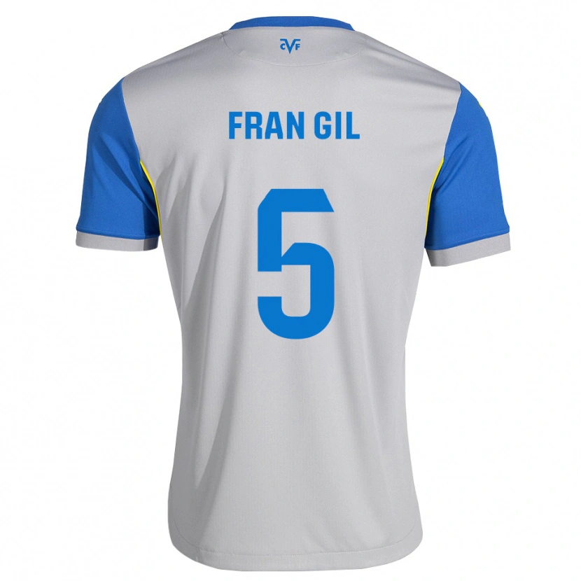 Danxen Herren Fran Gil #5 Dodgerblau Grau Auswärtstrikot Trikot 2026/27 T-Shirt Österreich