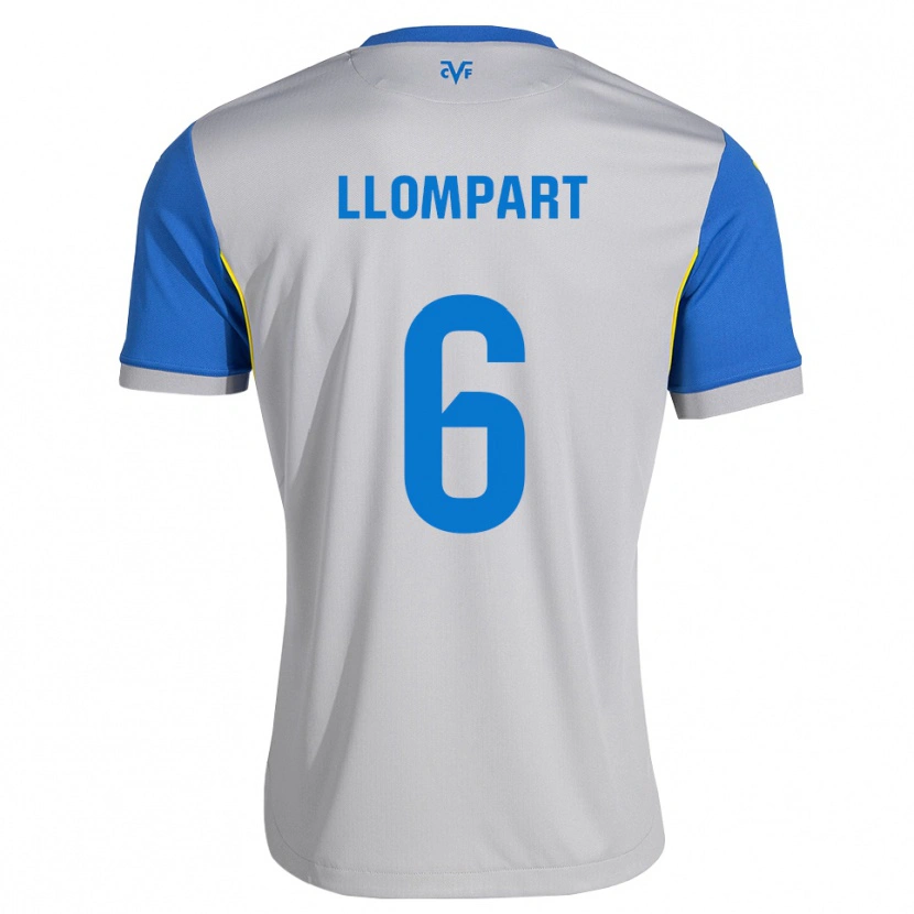 Danxen Herren María Llompart #6 Dodgerblau Grau Auswärtstrikot Trikot 2026/27 T-Shirt Österreich