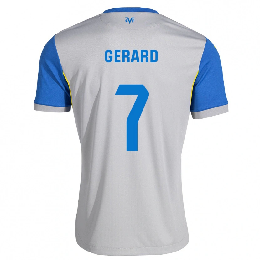 Danxen Herren Gerard Moreno #7 Dodgerblau Grau Auswärtstrikot Trikot 2026/27 T-Shirt Österreich