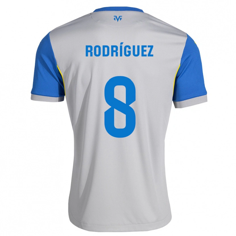 Danxen Herren Unai Rodríguez #8 Dodgerblau Grau Auswärtstrikot Trikot 2026/27 T-Shirt Österreich
