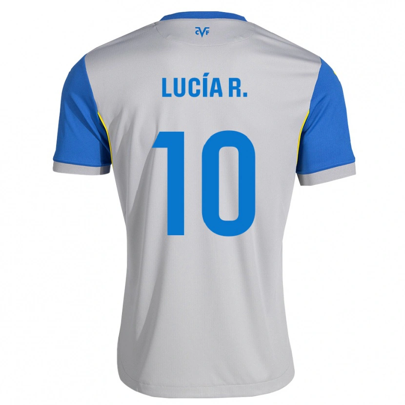 Danxen Herren Lucía Romero #10 Dodgerblau Grau Auswärtstrikot Trikot 2026/27 T-Shirt Österreich