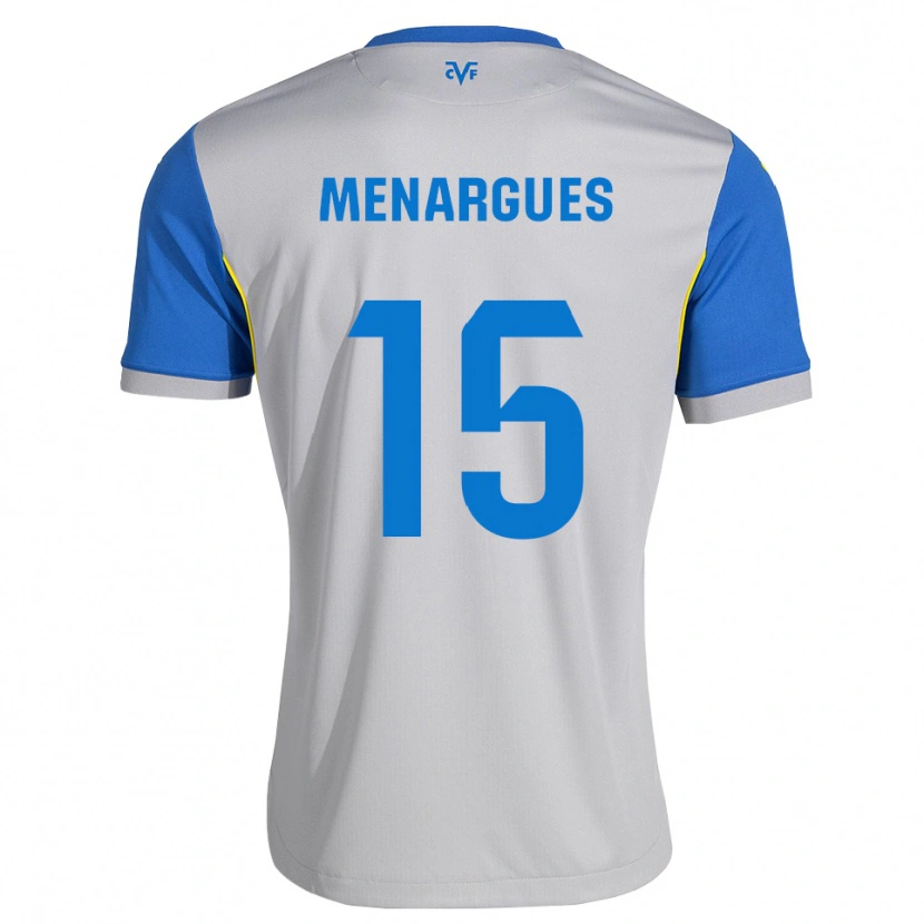 Danxen Herren Joseda Menargues #15 Dodgerblau Grau Auswärtstrikot Trikot 2026/27 T-Shirt Österreich