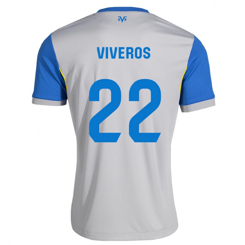 Danxen Herren Facundo Viveros #22 Dodgerblau Grau Auswärtstrikot Trikot 2026/27 T-Shirt Österreich