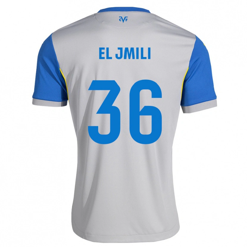Danxen Herren Nizar El Jmili #36 Dodgerblau Grau Auswärtstrikot Trikot 2026/27 T-Shirt Österreich