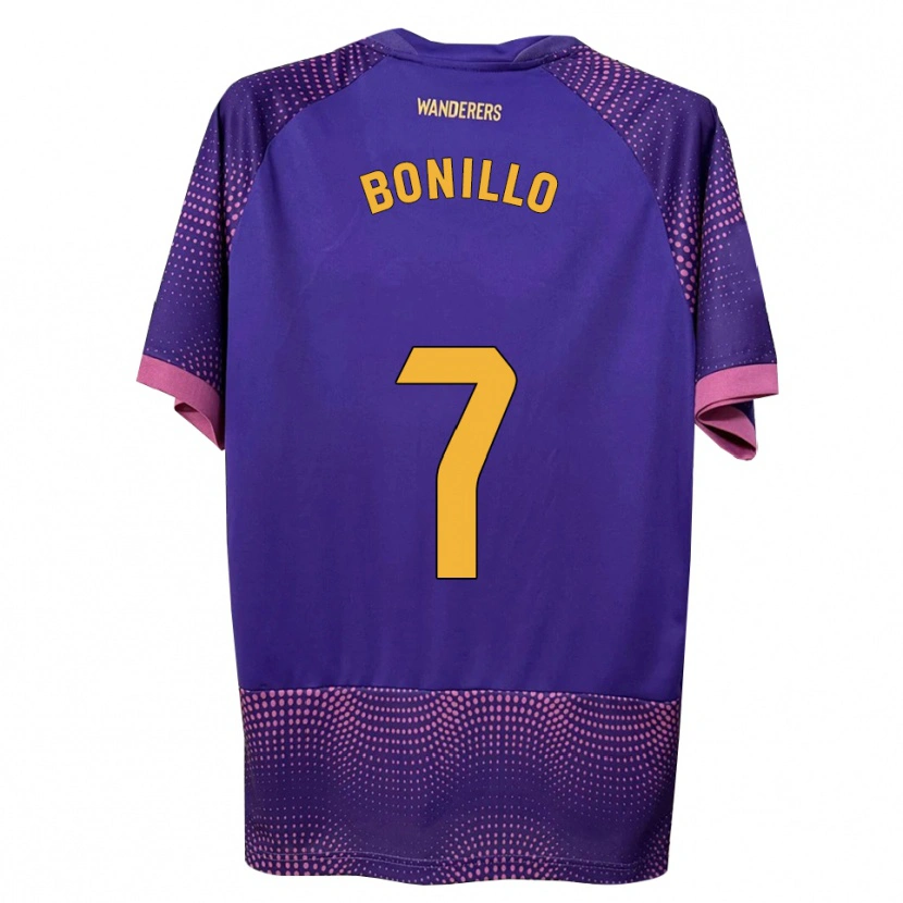 Danxen Herren Haizam Bonillo #7 Lila Weiß Rosa Auswärtstrikot Trikot 2026/27 T-Shirt Österreich