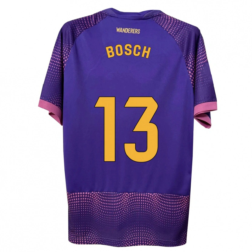 Danxen Herren Owen Bosch #13 Lila Weiß Rosa Auswärtstrikot Trikot 2026/27 T-Shirt Österreich
