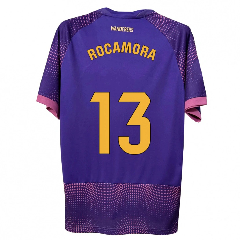 Danxen Herren María Rocamora Díaz #13 Lila Weiß Rosa Auswärtstrikot Trikot 2026/27 T-Shirt Österreich