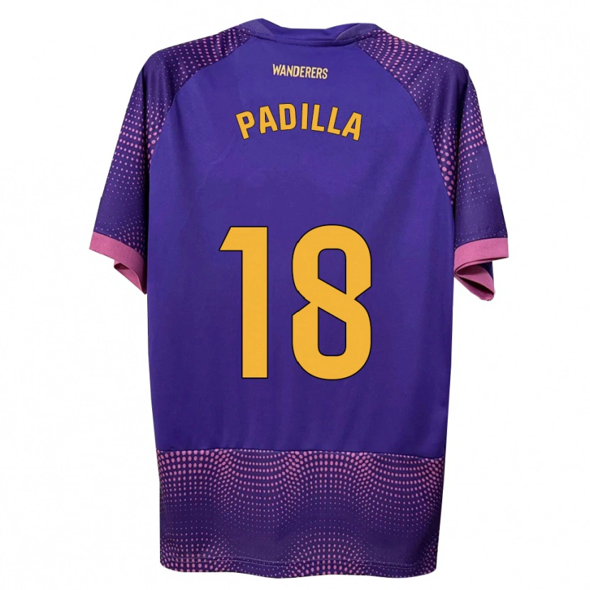 Danxen Herren Álvaro Padilla #18 Lila Weiß Rosa Auswärtstrikot Trikot 2026/27 T-Shirt Österreich