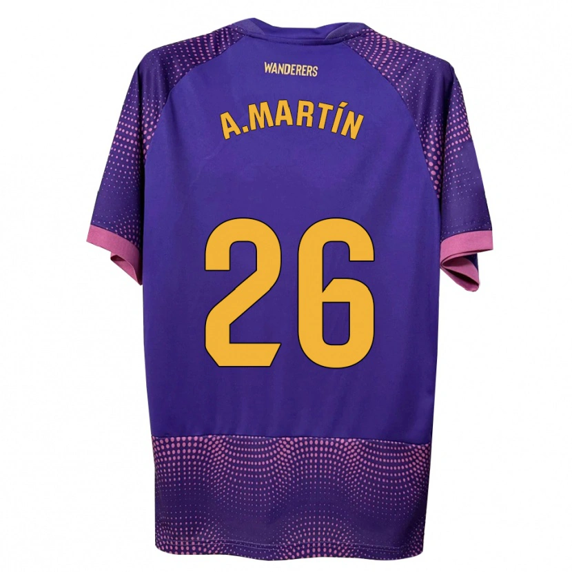 Danxen Herren Alejandro Martín #26 Lila Weiß Rosa Auswärtstrikot Trikot 2026/27 T-Shirt Österreich