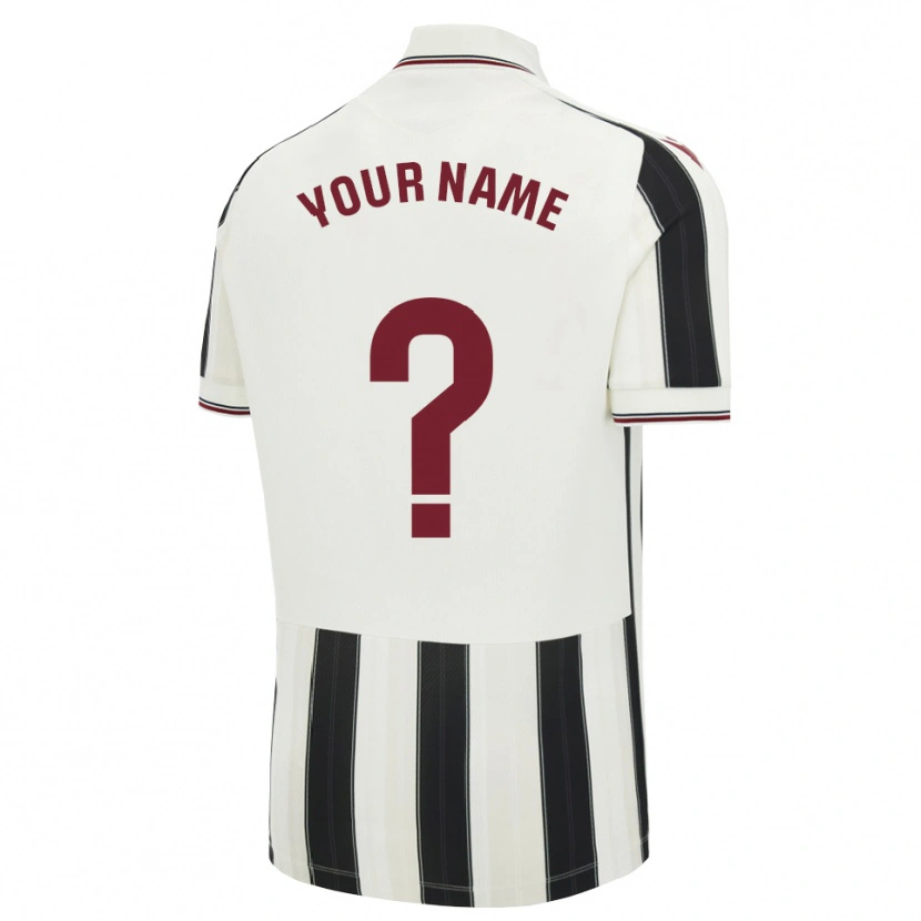 Danxen Herren Ihren Namen #0 Schwarz Weiß Rot Auswärtstrikot Trikot 2026/27 T-Shirt Österreich