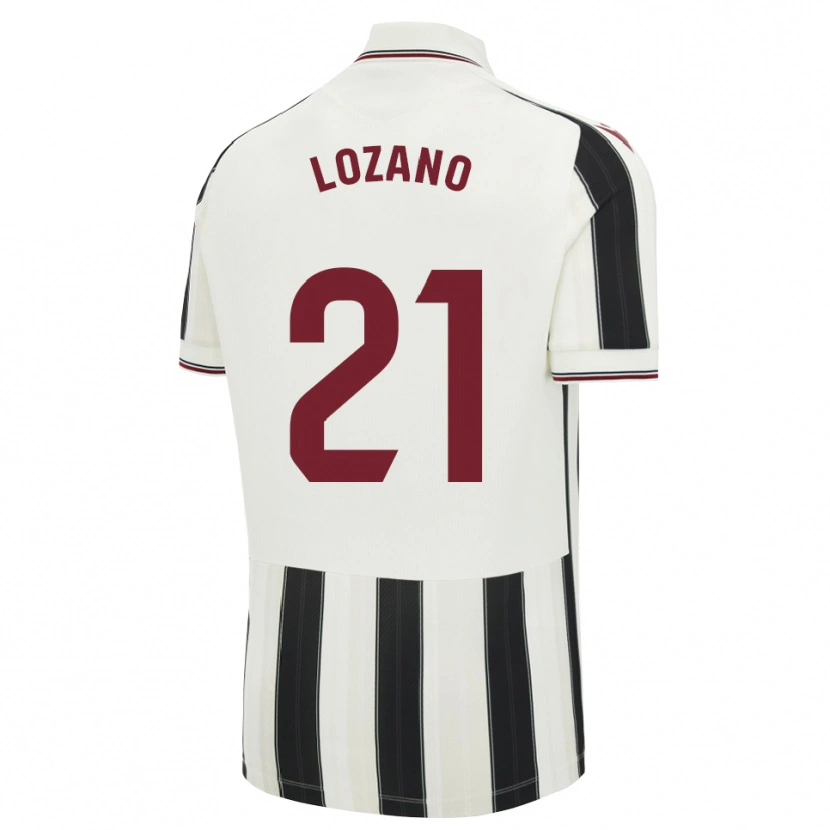 Danxen Herren Sergio Lozano #21 Schwarz Weiß Rot Auswärtstrikot Trikot 2026/27 T-Shirt Österreich
