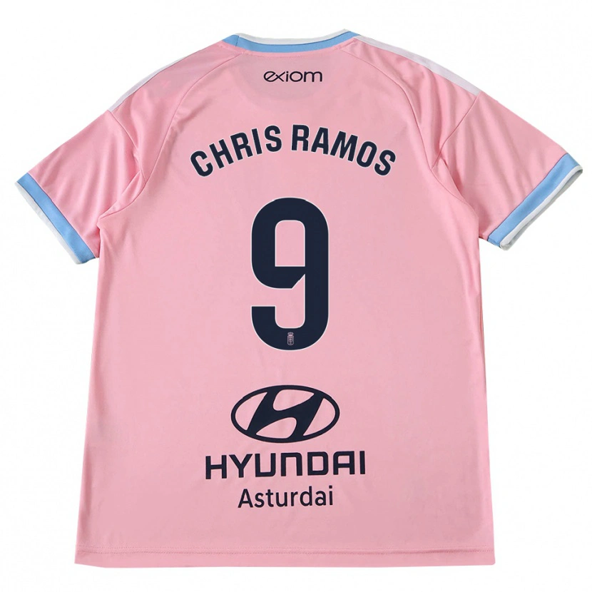 Danxen Herren Chris Ramos #9 Kornblumenblau Rosa Auswärtstrikot Trikot 2026/27 T-Shirt Österreich