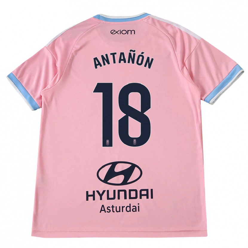Danxen Herren Lucas Antañón #18 Kornblumenblau Rosa Auswärtstrikot Trikot 2026/27 T-Shirt Österreich