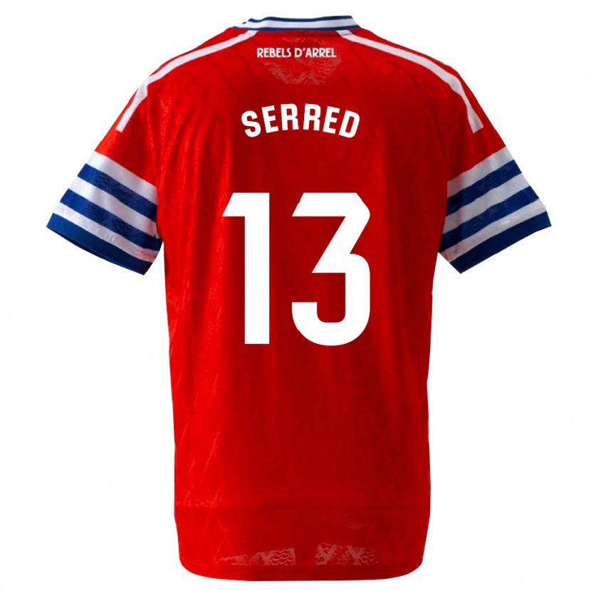 Danxen Herren Llorenç Serred #13 Königsblau Rot Auswärtstrikot Trikot 2026/27 T-Shirt Österreich