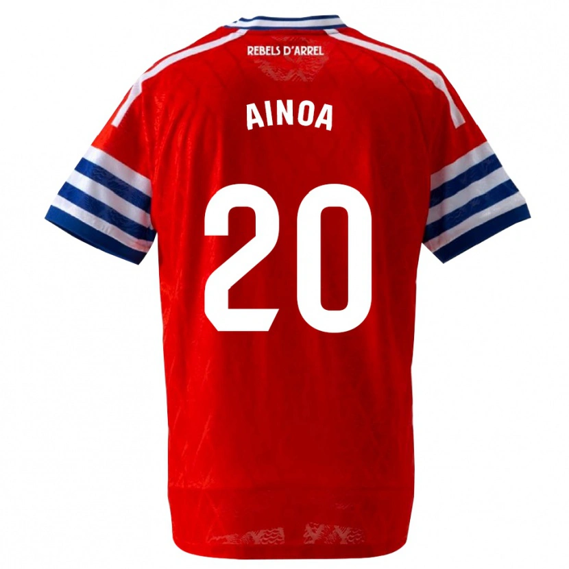 Danxen Herren Ainoa Campo #20 Königsblau Rot Auswärtstrikot Trikot 2026/27 T-Shirt Österreich