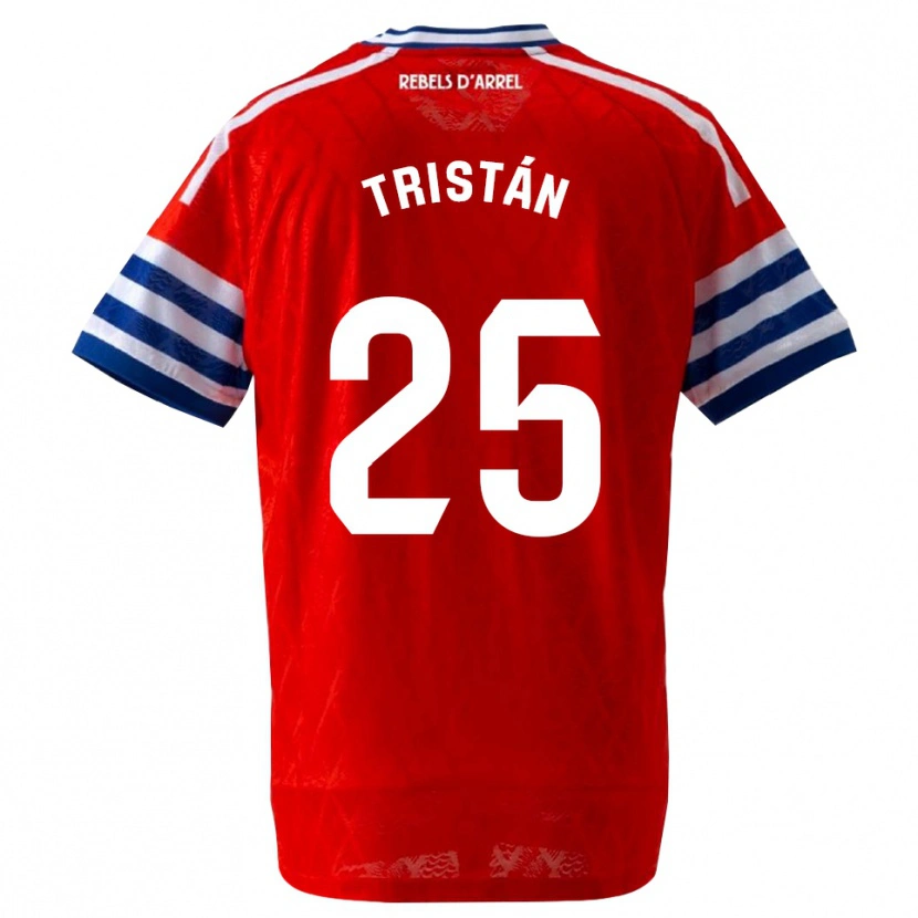 Danxen Herren Pol Tristán #25 Königsblau Rot Auswärtstrikot Trikot 2026/27 T-Shirt Österreich