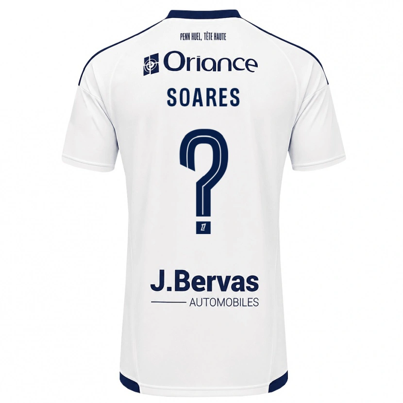 Danxen Herren Louane Das Neves Soares #0 Marineweiß Auswärtstrikot Trikot 2026/27 T-Shirt Österreich