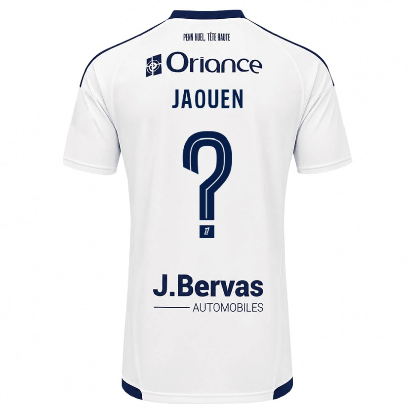 Danxen Herren Léane Jaouen #0 Marineweiß Auswärtstrikot Trikot 2026/27 T-Shirt Österreich