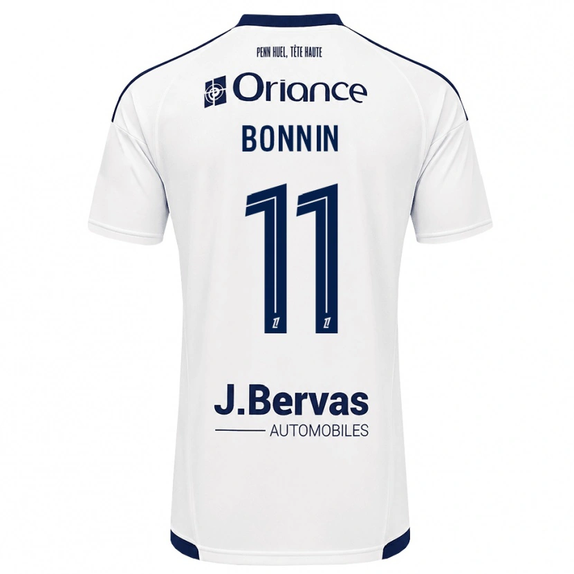 Danxen Herren Lilian Bonnin #11 Marineweiß Auswärtstrikot Trikot 2026/27 T-Shirt Österreich