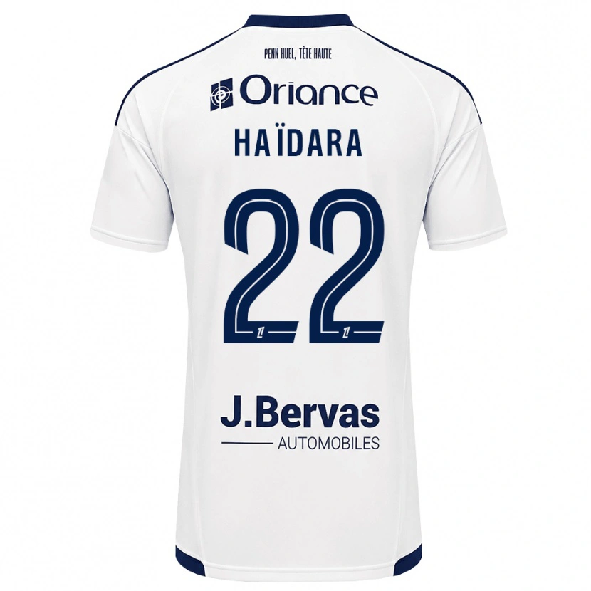 Danxen Herren Massadio Haidara #22 Marineweiß Auswärtstrikot Trikot 2026/27 T-Shirt Österreich