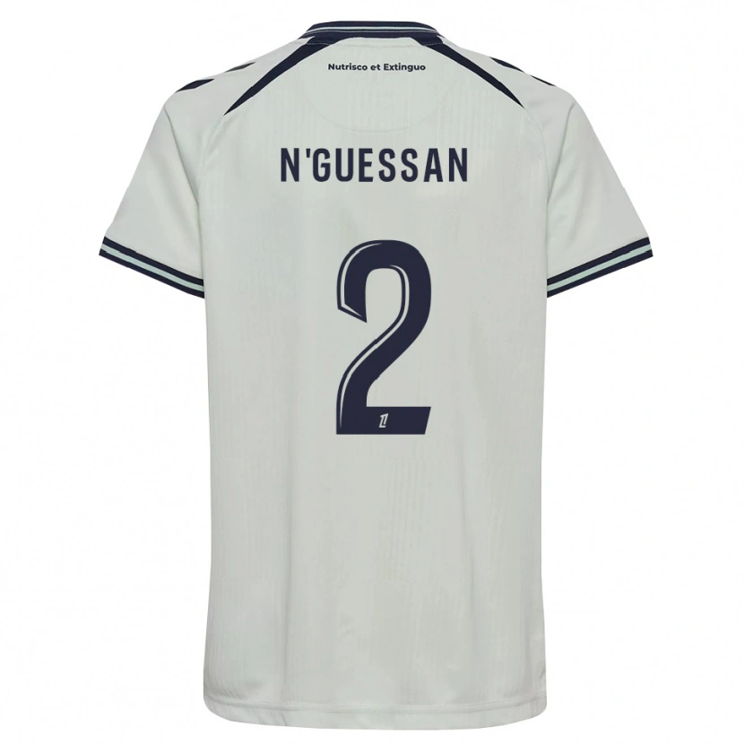 Danxen Herren Jean-Baptiste N'guessan #2 Mitternachtsblau Weiß Auswärtstrikot Trikot 2026/27 T-Shirt Österreich