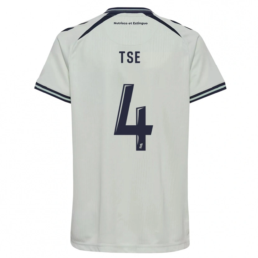 Danxen Herren Élisabeth Tsé #4 Mitternachtsblau Weiß Auswärtstrikot Trikot 2026/27 T-Shirt Österreich