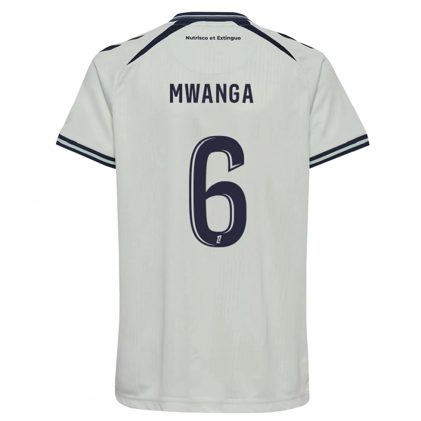 Danxen Herren Junior Mwanga #6 Mitternachtsblau Weiß Auswärtstrikot Trikot 2026/27 T-Shirt Österreich