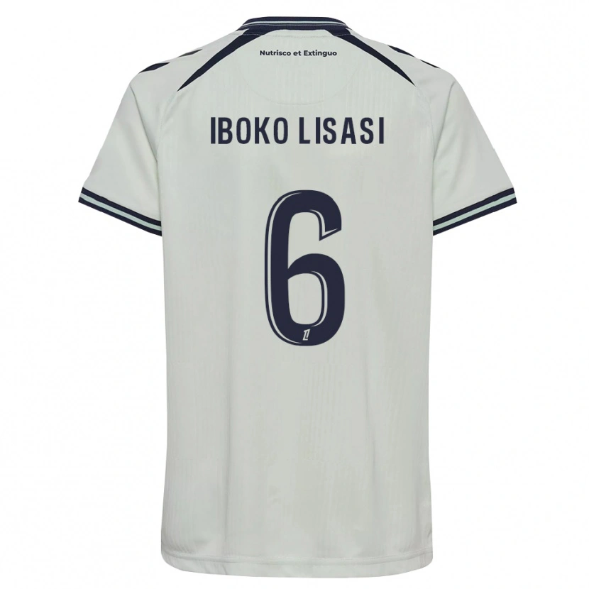 Danxen Herren Malachie Iboko Lisasi #6 Mitternachtsblau Weiß Auswärtstrikot Trikot 2026/27 T-Shirt Österreich