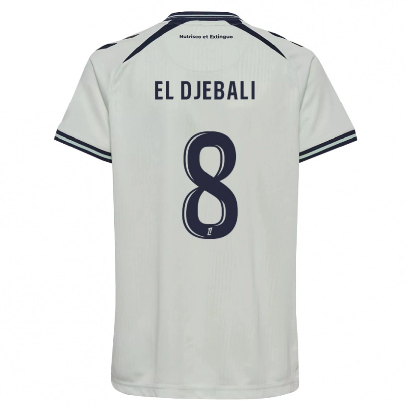 Danxen Herren Rayan El Djebali #8 Mitternachtsblau Weiß Auswärtstrikot Trikot 2026/27 T-Shirt Österreich