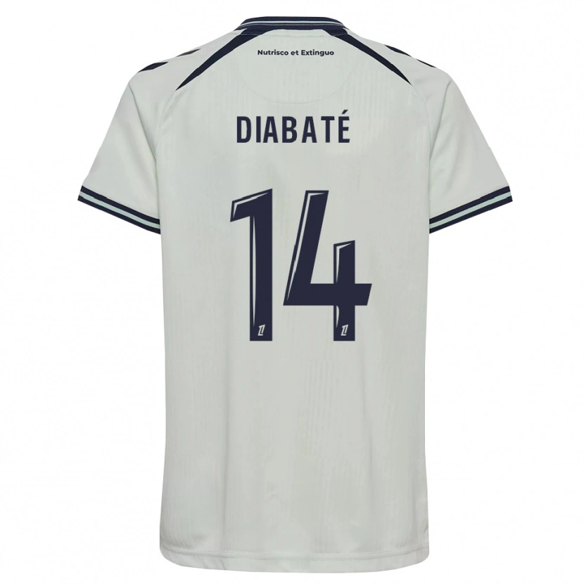 Danxen Herren Adams Diabaté #14 Mitternachtsblau Weiß Auswärtstrikot Trikot 2026/27 T-Shirt Österreich