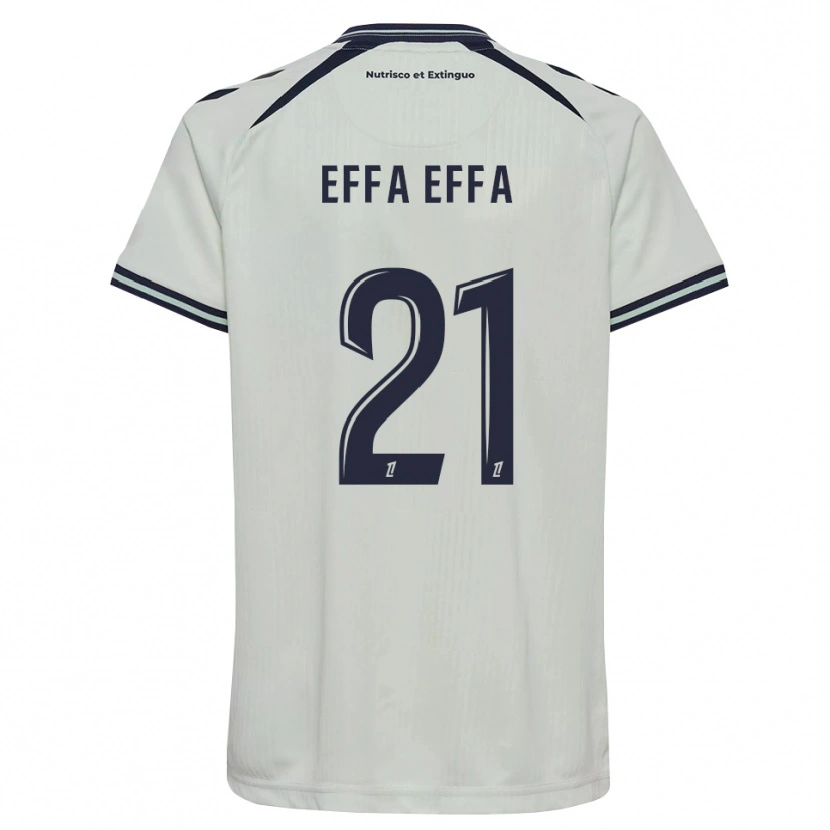 Danxen Herren Chancelle Effa Effa #21 Mitternachtsblau Weiß Auswärtstrikot Trikot 2026/27 T-Shirt Österreich