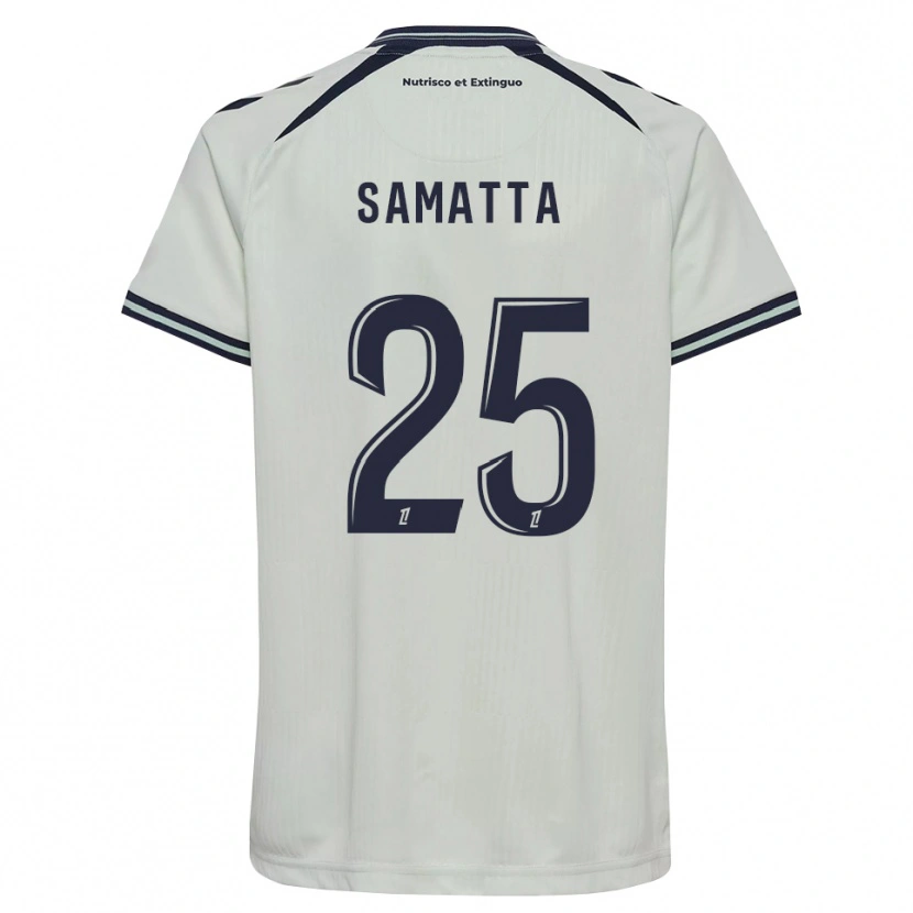 Danxen Herren Mbwana Samatta #25 Mitternachtsblau Weiß Auswärtstrikot Trikot 2026/27 T-Shirt Österreich