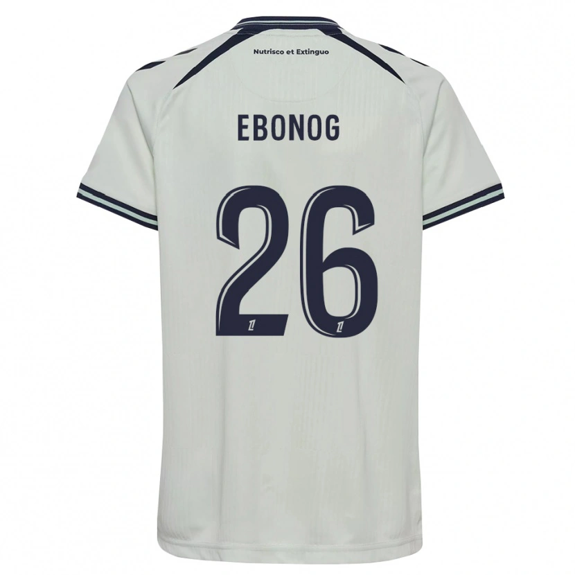 Danxen Herren Simon Ebonog #26 Mitternachtsblau Weiß Auswärtstrikot Trikot 2026/27 T-Shirt Österreich