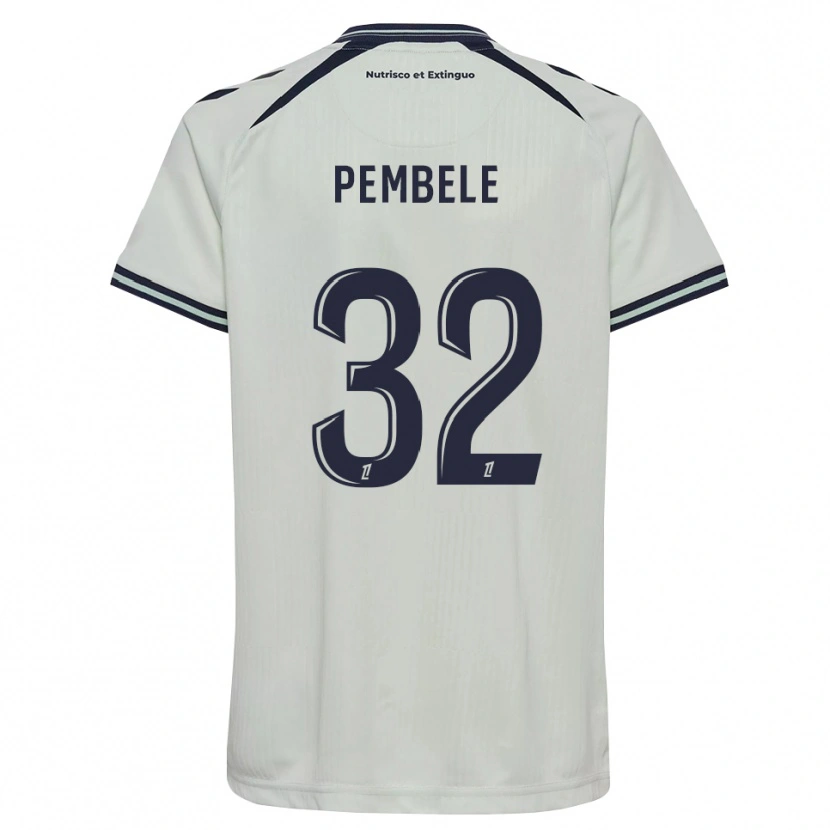 Danxen Herren Timothée Pembélé #32 Mitternachtsblau Weiß Auswärtstrikot Trikot 2026/27 T-Shirt Österreich