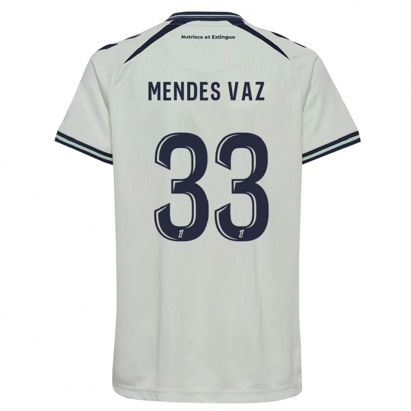 Danxen Herren Hernâni Mendes Vaz #33 Mitternachtsblau Weiß Auswärtstrikot Trikot 2026/27 T-Shirt Österreich