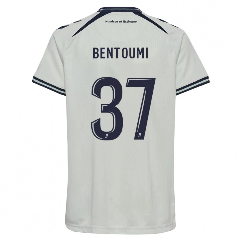 Danxen Herren Mokrane Bentoumi #37 Mitternachtsblau Weiß Auswärtstrikot Trikot 2026/27 T-Shirt Österreich