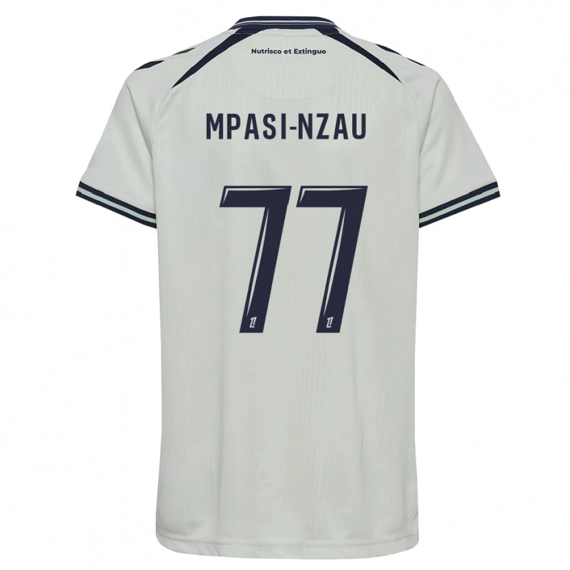 Danxen Herren Lionel Mpasi-Nzau #77 Mitternachtsblau Weiß Auswärtstrikot Trikot 2026/27 T-Shirt Österreich
