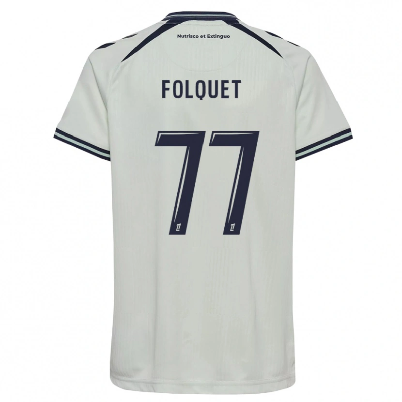 Danxen Herren Magnaba Folquet #77 Mitternachtsblau Weiß Auswärtstrikot Trikot 2026/27 T-Shirt Österreich