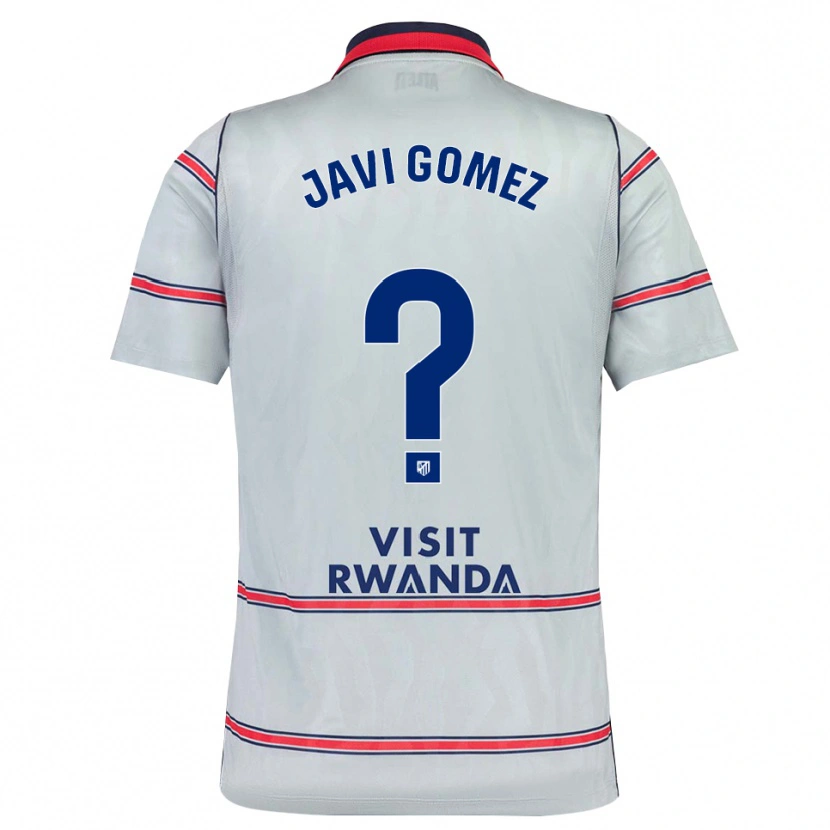 Danxen Herren Javi Gomez #0 Grau Rot Marineblau Ausweichtrikot Trikot 2026/27 T-Shirt Österreich