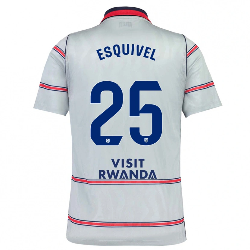 Danxen Herren Salvi Esquivel #25 Grau Rot Marineblau Ausweichtrikot Trikot 2026/27 T-Shirt Österreich