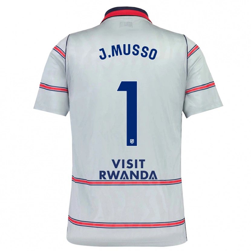 Danxen Herren Juan Musso #1 Grau Rot Marineblau Ausweichtrikot Trikot 2026/27 T-Shirt Österreich