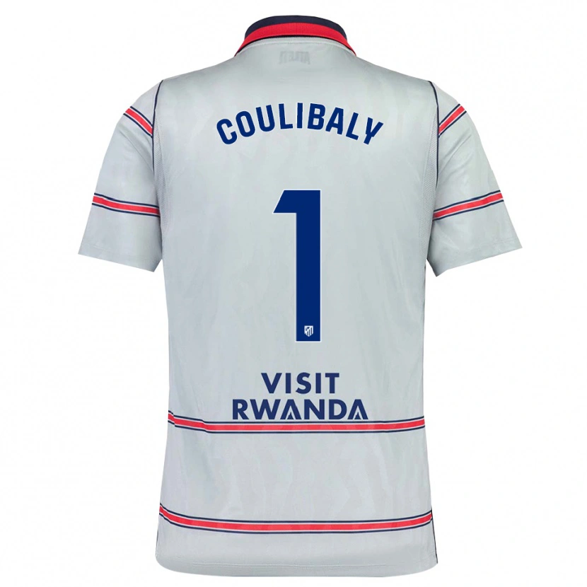 Danxen Herren Izan Coulibaly #1 Grau Rot Marineblau Ausweichtrikot Trikot 2026/27 T-Shirt Österreich