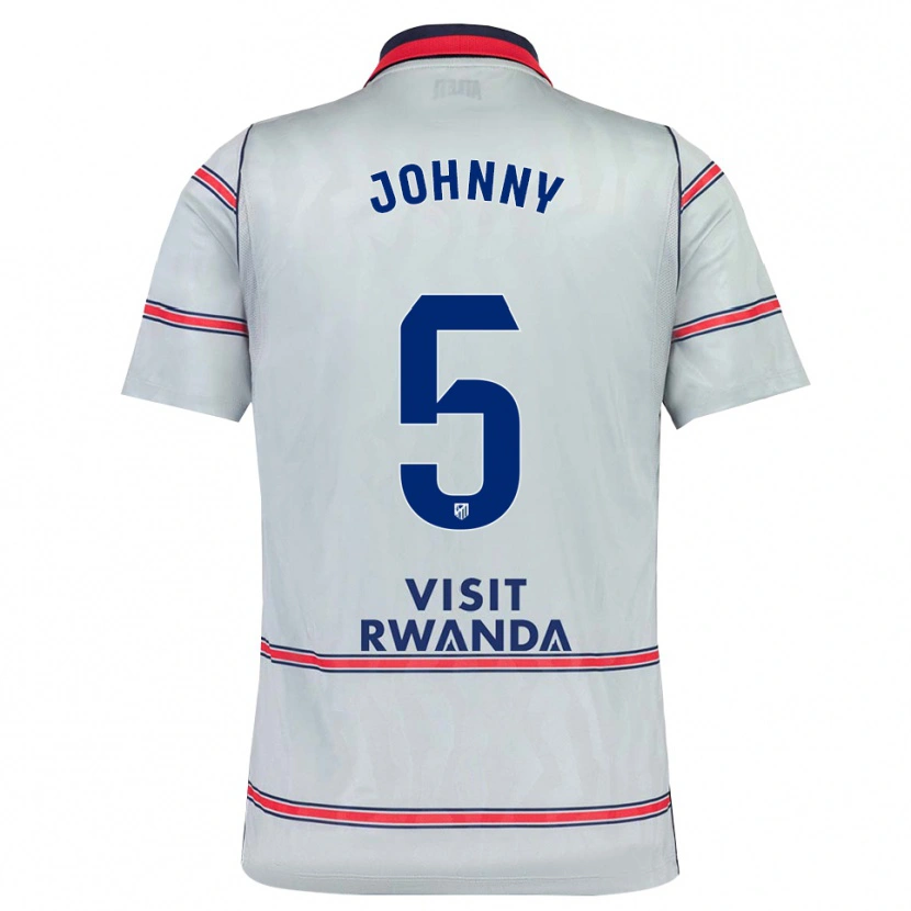 Danxen Herren Johnny Cardoso #5 Grau Rot Marineblau Ausweichtrikot Trikot 2026/27 T-Shirt Österreich