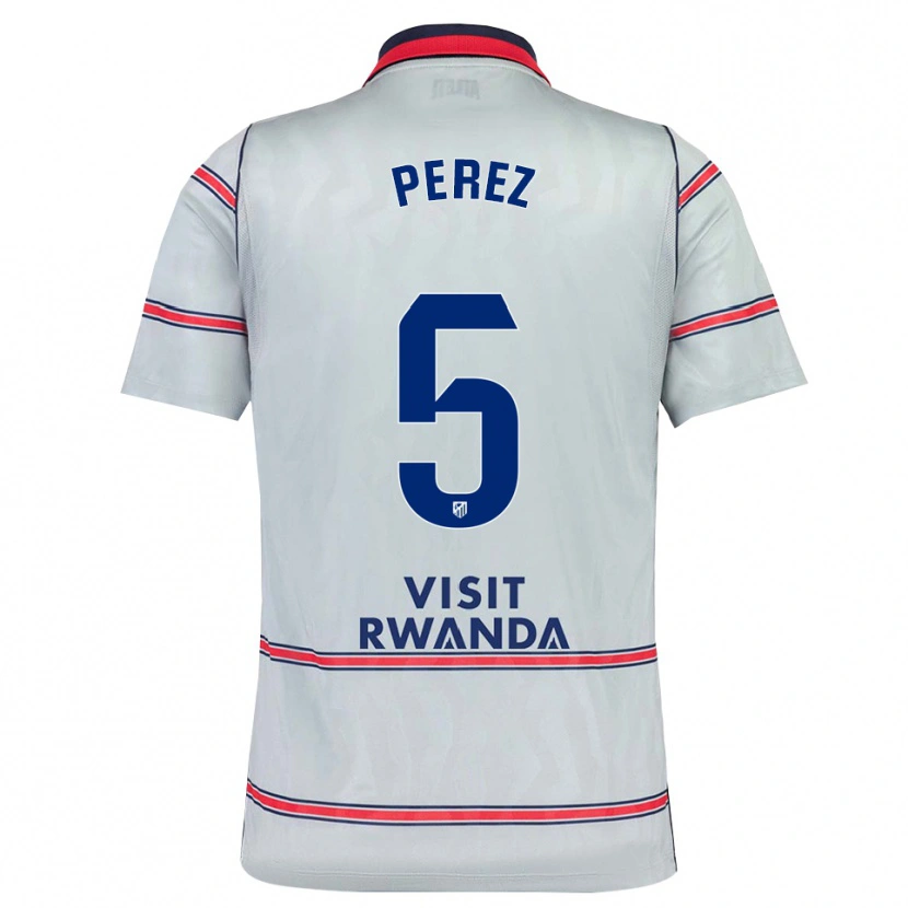 Danxen Herren Xènia Pérez #5 Grau Rot Marineblau Ausweichtrikot Trikot 2026/27 T-Shirt Österreich