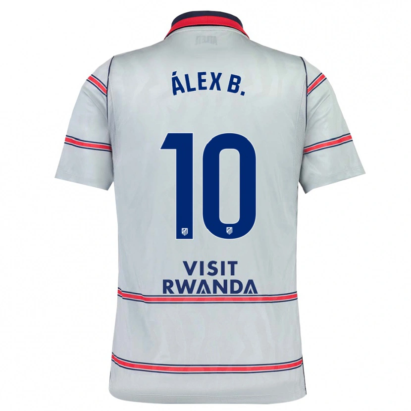 Danxen Herren Álex Baena #10 Grau Rot Marineblau Ausweichtrikot Trikot 2026/27 T-Shirt Österreich