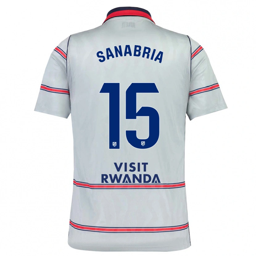 Danxen Herren Juan Sanabria #15 Grau Rot Marineblau Ausweichtrikot Trikot 2026/27 T-Shirt Österreich