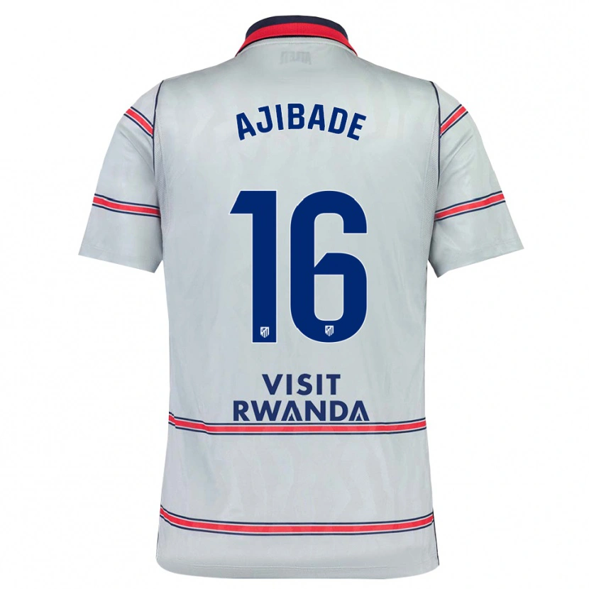 Danxen Herren Rasheedat Ajibade #16 Grau Rot Marineblau Ausweichtrikot Trikot 2026/27 T-Shirt Österreich