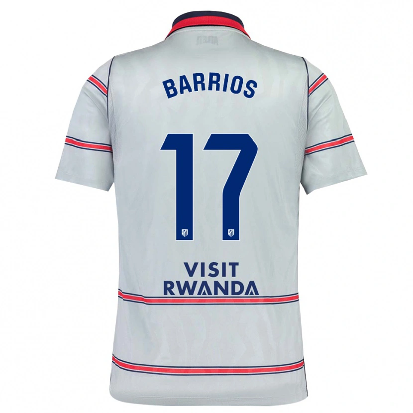 Danxen Herren Jesus Barrios #17 Grau Rot Marineblau Ausweichtrikot Trikot 2026/27 T-Shirt Österreich