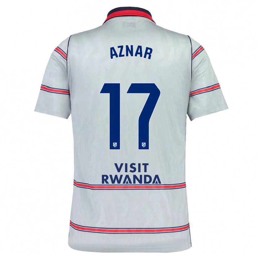 Danxen Herren Javi Aznar #17 Grau Rot Marineblau Ausweichtrikot Trikot 2026/27 T-Shirt Österreich
